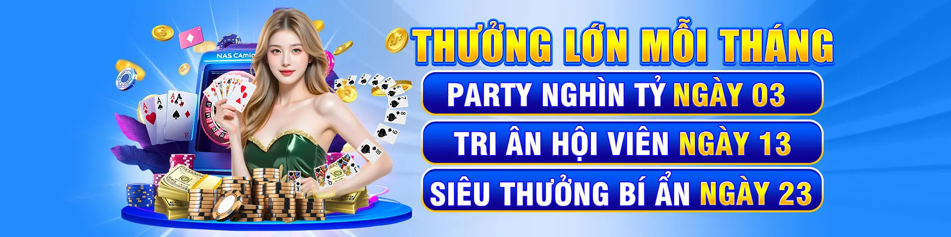 Sảnh Sòng Bạc okking29 Sang Trọng